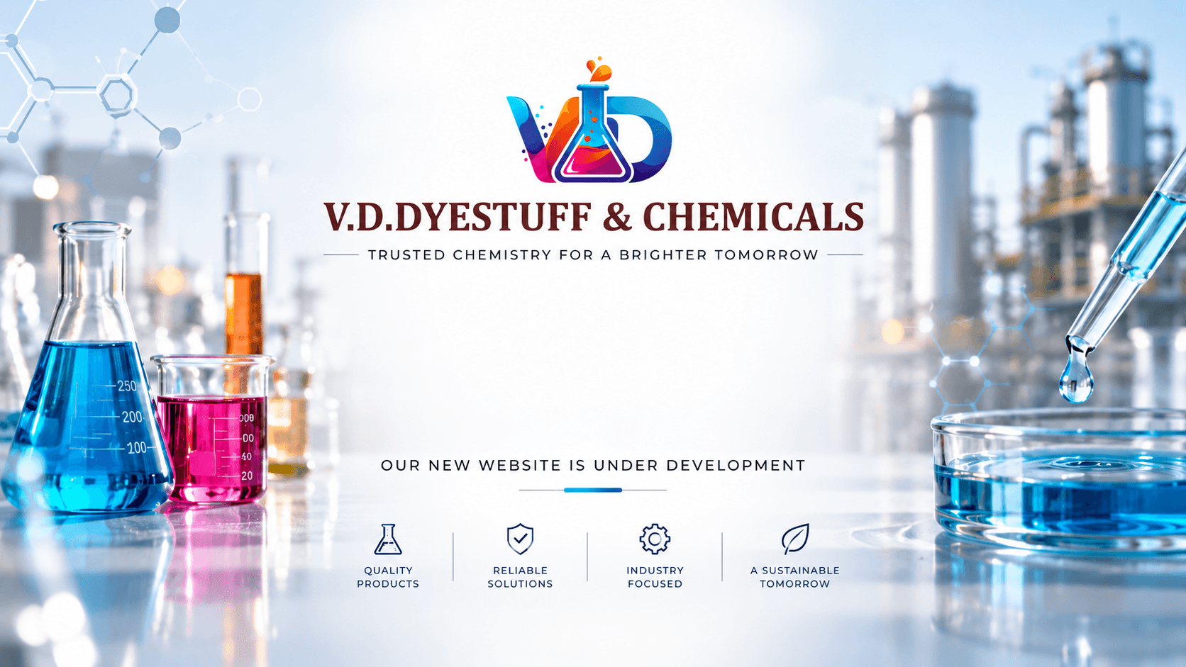 V.D. Dyestuff & Chemicals - Trusted Chemistry for a Brighter Tomorrow